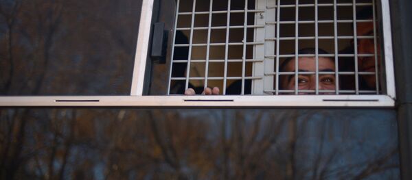 Задержанный, архивное фото - Sputnik Таджикистан