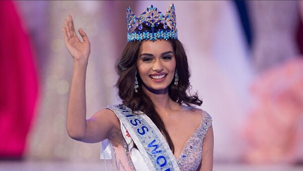 Представительница Индии Мануши Чхиллар завоевала титул Мисс Мира-2017 - Sputnik Таджикистан