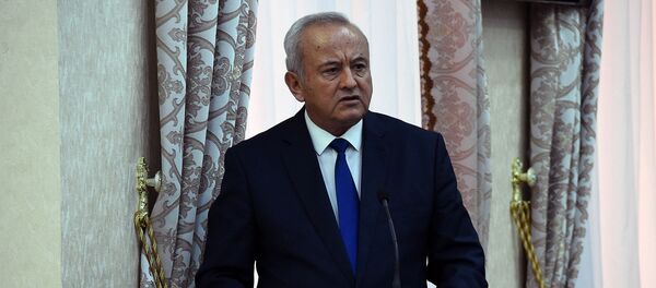 Председатель согдийской области Абдурахмон Кодири, архивное фото - Sputnik Тоҷикистон