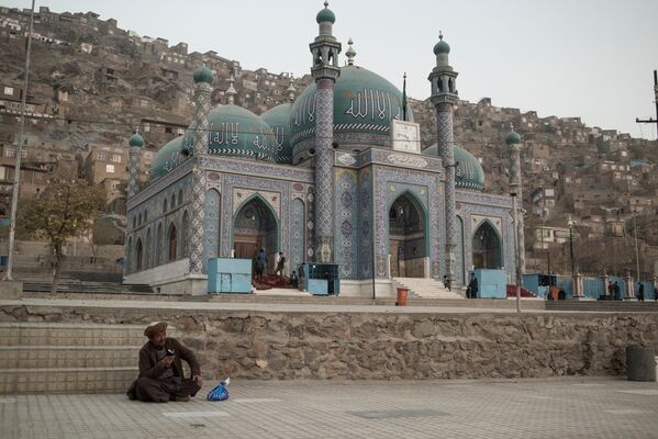 Мечеть Sakhe Sahib or Hazrat Ali Sahib в Кабуле - Sputnik Таджикистан