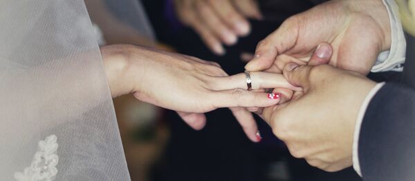 Свадебная церемония, архивное фото - Sputnik Тоҷикистон