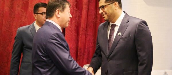 Встреча с Послом Объединенных Арабских Эмиратов Мухаммадом Ахмадом Аль-Джобиром Встреча с Послом Объединенных Арабских Эмиратов Мухаммадом Ахмадом Аль-Джобиром - Sputnik Тоҷикистон