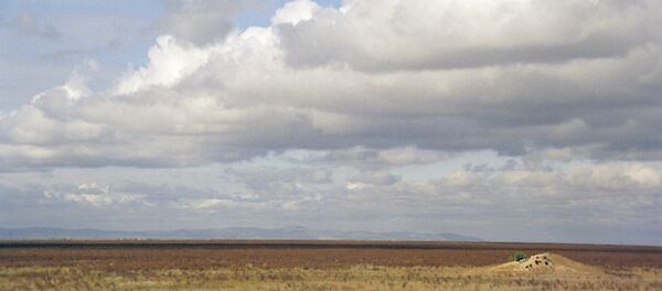 Полигон в Казахстане, архивное фото Полигон в Казахстане, архивное фото - Sputnik Таджикистан