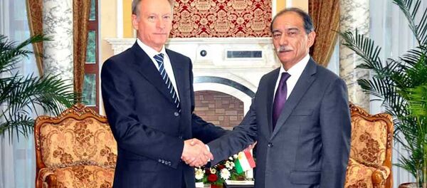 Секретари Советов безопасности России и Таджикистана провели консультации по вопросам обеспечения безопасности - Sputnik Тоҷикистон