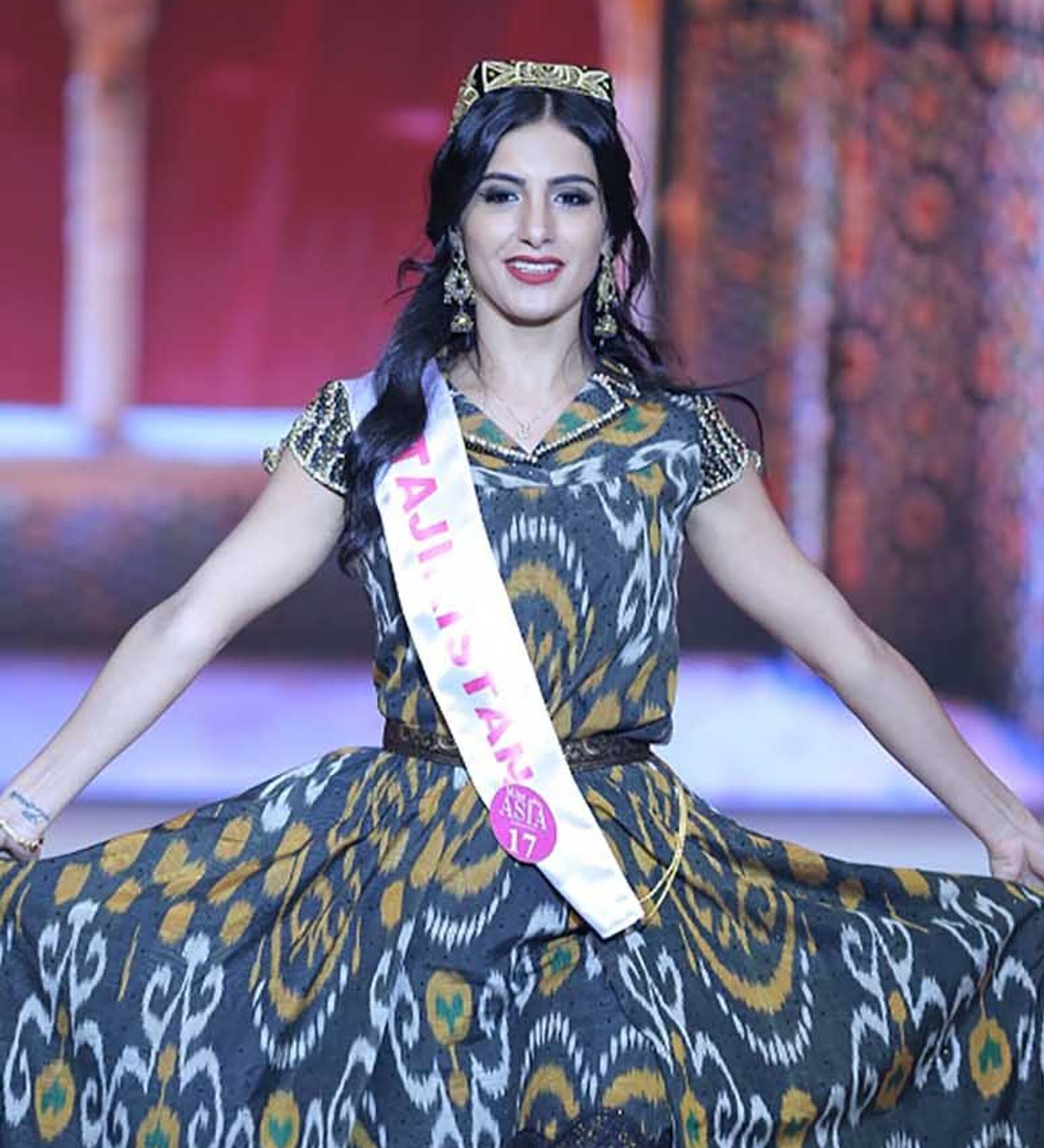 Таджикский 2020. Мисс Азия таджичка.