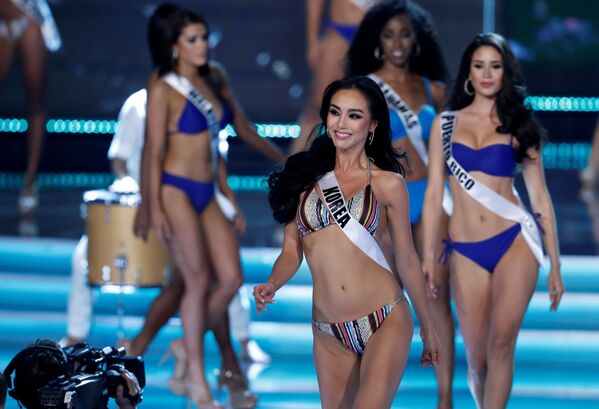 Участницы конкурса красоты Мисс Вселенная-2017 в Лас-Вегасе - Sputnik Таджикистан