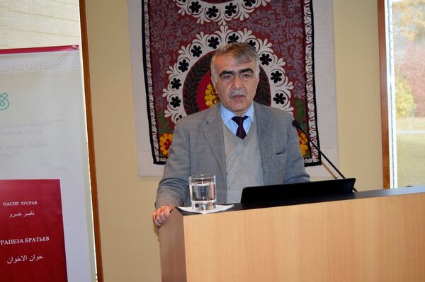 Церемония презентации русского перевода книги Насира Хусрава Хан ал-ихван - Sputnik Тоҷикистон