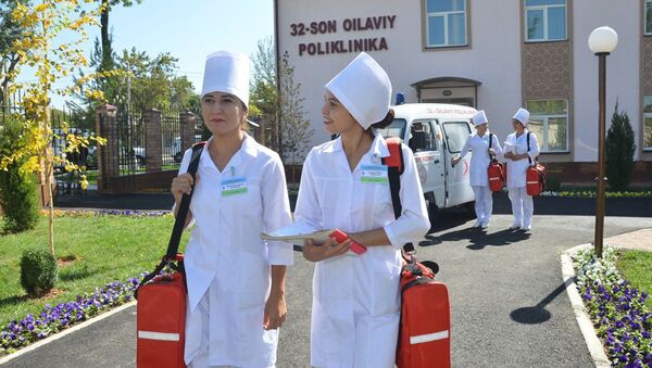 Медицинские работники в Узбекистане, архивное фото - Sputnik Таджикистан
