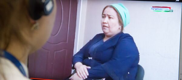 Кадр из программы МВД Сипар - Sputnik Тоҷикистон