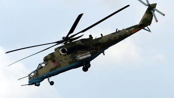 Вертолет Ми-35, архивное фото - Sputnik Таджикистан