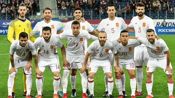 Сборная Испании по футболу - Sputnik Таджикистан