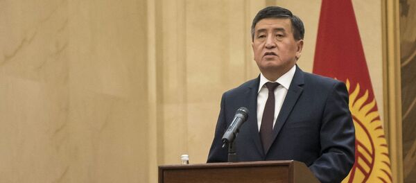 Президент Кыргызстана Сооронбай Жээнбеков, архивное фото - Sputnik Тоҷикистон