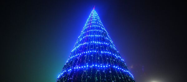 Новогодняя ёлка, архивное фото - Sputnik Тоҷикистон