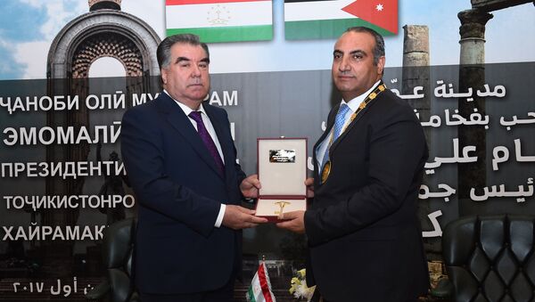 Визит президента Таджикистана Эмомали Рахмона в Иорданию - Sputnik Таджикистан