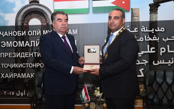 Визит президента Таджикистана Эмомали Рахмона в Иорданию - Sputnik Таджикистан