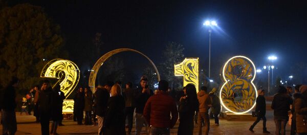 Новогодний Душанбе - Sputnik Таджикистан