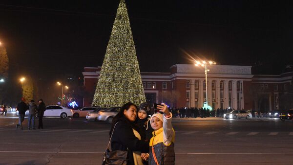Новогодний Душанбе - Sputnik Таджикистан