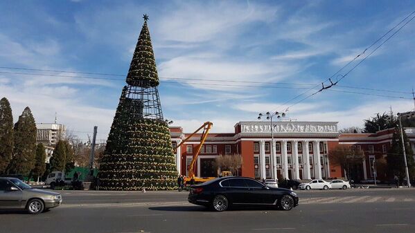 Новогодний Душанбе - Sputnik Таджикистан