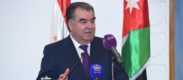 Визит президента Таджикистана Эмомали Рахмона в Иорданию - Sputnik Таджикистан