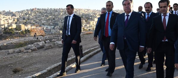 Гушту гузори Эмомалӣ Раҳмон дар Аммон - Sputnik Тоҷикистон