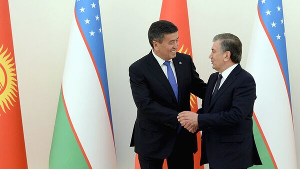 Визит президента Кыргызстана Сооронбая Жээнбекова в Узбекистан - Sputnik Таджикистан