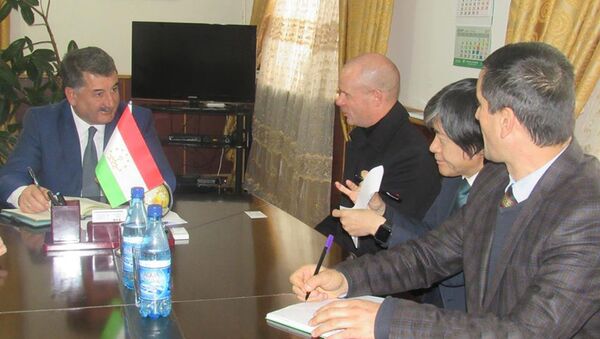 Встреча председателья ГБАО с Детским фондом ООН и послом Японии в Республике Таджикистан - Sputnik Тоҷикистон