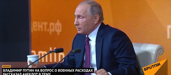 Путин рассказал анекдот - Sputnik Тоҷикистон