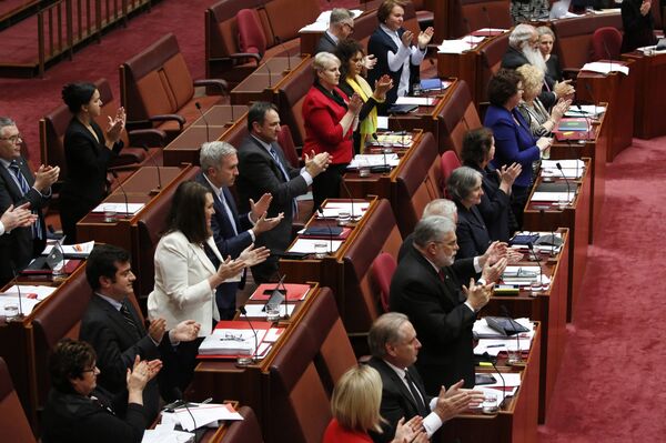 Члены Сената Австралии, архивное фото - Sputnik Таджикистан