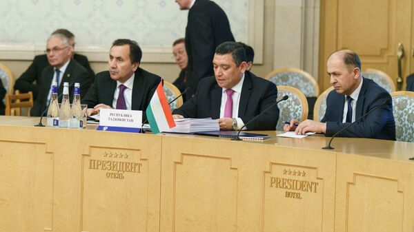 Делегация Таджикистана заседание Экономического совета СНГ - Sputnik Таджикистан