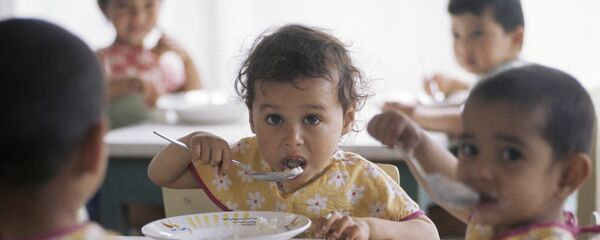 В детском саду, архивное фото - Sputnik Таджикистан