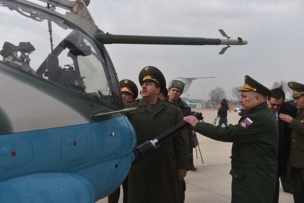 Передача военной техники Республике Таджикистан от российской стороны - Sputnik Таджикистан
