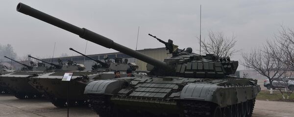 Передача военной техники Республике Таджикистан от российской стороны Передача военной техники Республике Таджикистан от российской стороны - Sputnik Таджикистан