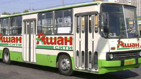 АШАН Таджикистан запустил бесплатный автобус - Sputnik Таджикистан
