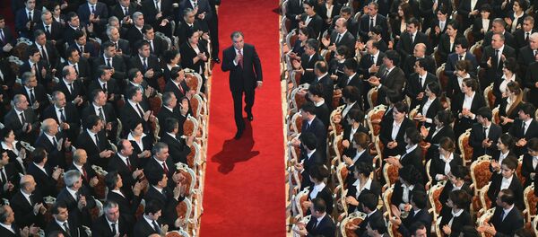 Президент Таджикистана Эмомали Рахмон Президент Таджикистана Эмомали Рахмон - Sputnik Тоҷикистон