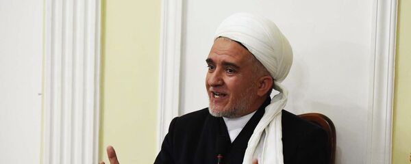 Муфтий Таджикистана Сайдмукаррам Абдулкодирзода Муфтий Таджикистана Сайдмукаррам Абдулкодирзода - Sputnik Тоҷикистон