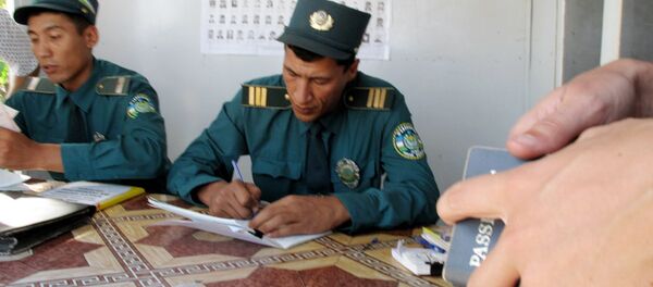 Узбекская милиция, архивное фото - Sputnik Таджикистан