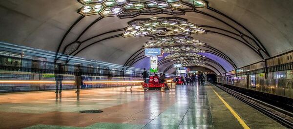 Метро в Ташкенте Метро в Ташкенте - Sputnik Тоҷикистон