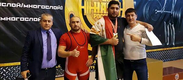 Таджикские силачи отличились на мировой арене - Sputnik Таджикистан