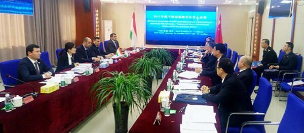 Таджикские и китайские таможенники подписали меморандум о сотрудничестве - Sputnik Тоҷикистон