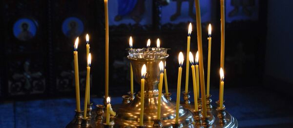 Лампада со свечами - Sputnik Таджикистан
