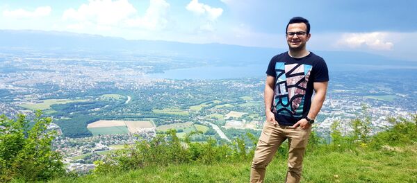 Некруз Мамадализода в Женеве, архивное фото - Sputnik Таджикистан