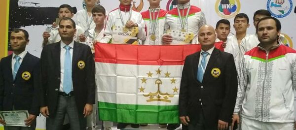 Открытый чемпионат Центральной Азии по каратэ-до WKF, архивное фото - Sputnik Таджикистан