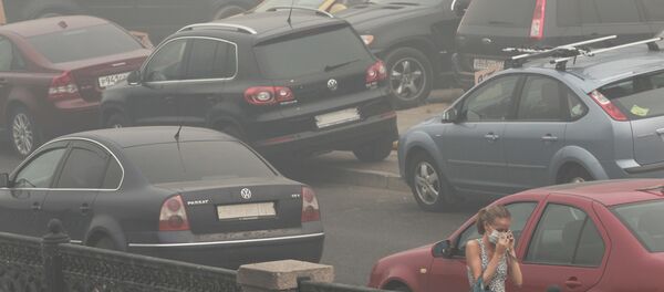 Смог в городе, архивное фото - Sputnik Таджикистан