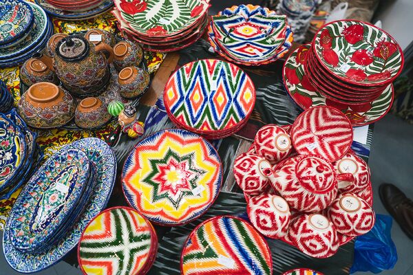 Тюбетейка, выставка-ярмарка товаров, произведенных в Средней Азии - Sputnik Таджикистан