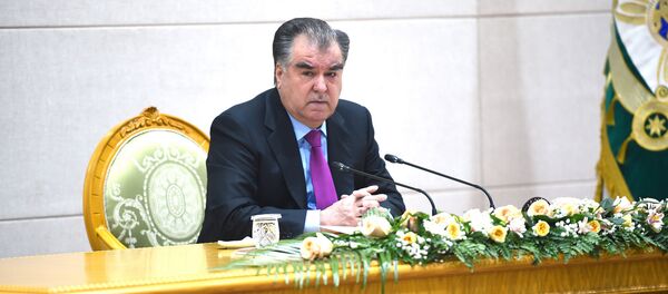 Президент РТ Эмомали Рахмон, архивное фото - Sputnik Тоҷикистон