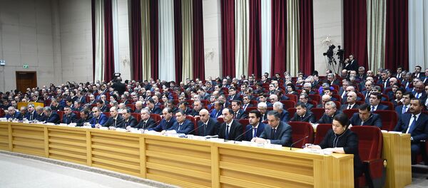 Заседание правительства РТ, архивное фото Заседание правительства РТ, архивное фото - Sputnik Тоҷикистон