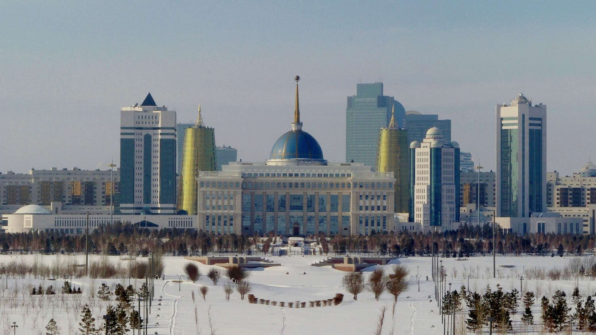 Казахстан зимой