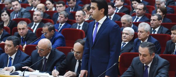 Шаҳрдори Душанбе Рустам Эмомалӣ - Sputnik Тоҷикистон