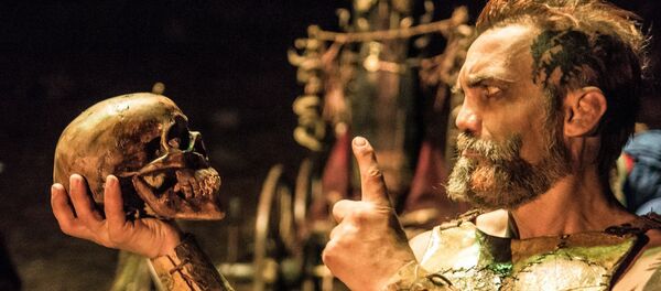 Вячеслав Юровских на съемках фильма Скиф - Sputnik Таджикистан