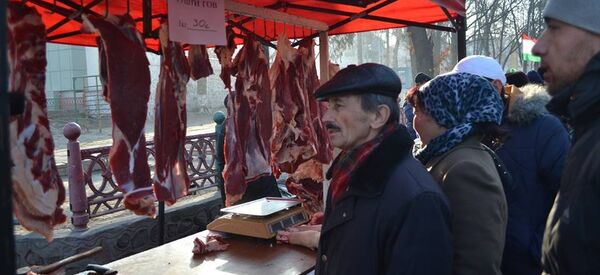 Намоишгоҳи хӯрокворӣ дар шаҳри Хуҷанд Намоишгоҳи хӯрокворӣ дар шаҳри Хуҷанд - Sputnik Тоҷикистон